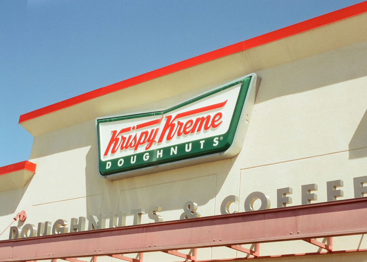 Krispy Kreme Doughnuts sign